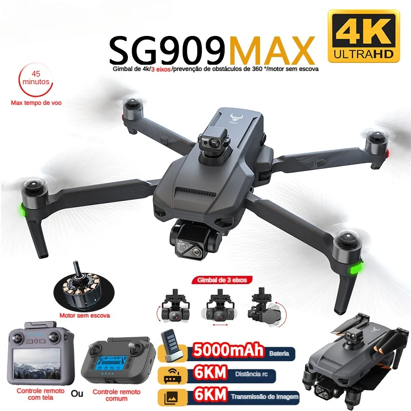 Drone Controller Screen - ZLL SG909 SG909MAX Drone professionnel avec