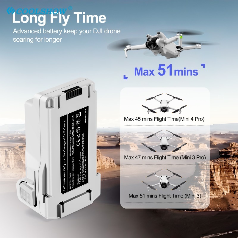 Batterie pour drone DJI MINI 3 - Drone Charging Hub avis et prix