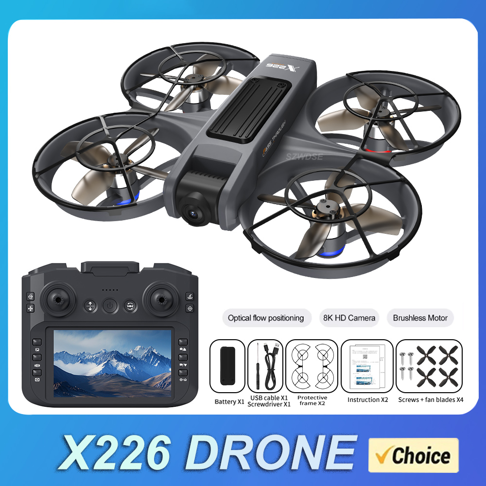 NOUVEAU Drone RC X226 2.4G 5G  - Drone Controller Screen avis et prix