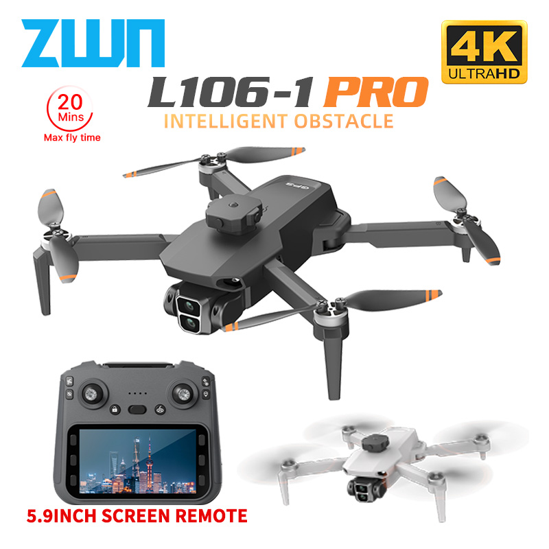Drone professionnel GPS L106-1 - Drone Controller Screen avis et prix